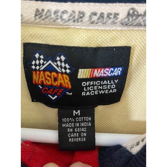 Nascar Cafe Men's Multi Polo Short Sleeve Y2K Shirt - Medium - Picture 3 of 10